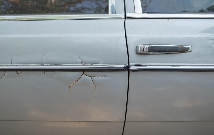 fix a dented car door