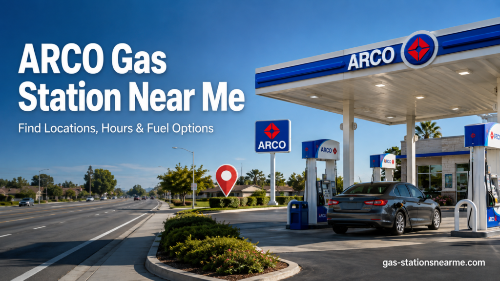 ARCO gas station near me
