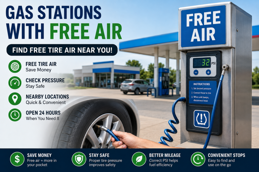 Gas Stations With Free Air