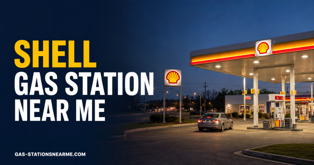 Shell gas station near me