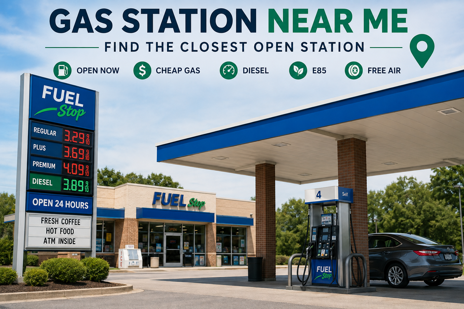 gas station near me